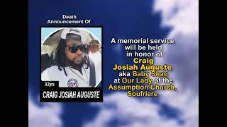 Craig Josiah Auguste mem