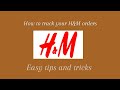 How to track your H&M order online