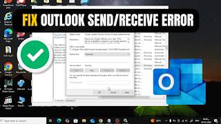 How to Fix Outlook Send/Receive Error