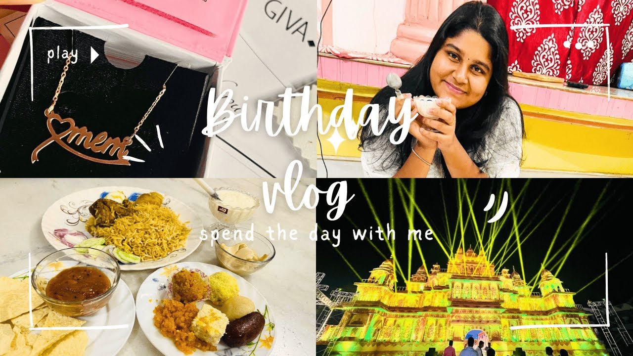 My Birthday Vlog Minivlog Birthday Youtube