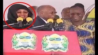 MAGUFULI ALIVYOMUITA MKE WA KIKWETE NA MKE WAKE \