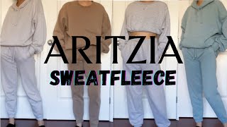 ARITZIA LOUNGEWEAR | TNA Sweatpants, Hoodies, Sweatsuits Review \u0026 Try On Haul