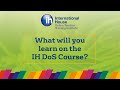 IH OTTI: What will you learn on the IH Director of Studies Course?