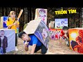 Hà Sam Trốn Tìm Theo Nhân Vật Nhím Sonic , Người Nhện Spider Man , Sans Siêu Ngầu Trong Thùng Carton