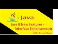Java 9 New Features | Private methods in interface|#JavaBeam| Core java interview Q&A