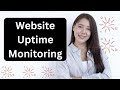 Free website uptime monitoring service