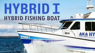 AKA Energy Systems | Hybrid Fishing Boat | Hybrid 1 | Sea Trial