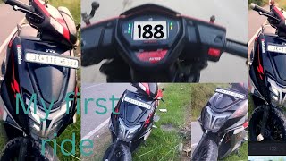 my first ride vlog 🛵🛵🏍🏍