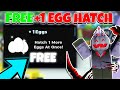 🤑 How To Get *FREE* +1 Egg Hatch IN TAPPING LEGENDS FINAL