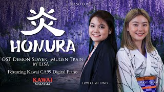 Demon Slayer: Kimetsu no Yaiba the Movie: Mugen Train Homura「 炎 / LiSA」 (2 Pianist 1 Piano Cover)