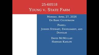Oral Argument — 25-60518 Young v. State Farm