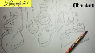 Cara Membuat Kaligrafi Dari Pencil Videos 9tubetv