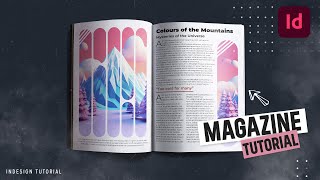 Create a Stunning Magazine Layout from Scratch | Adobe InDesign Tutorial