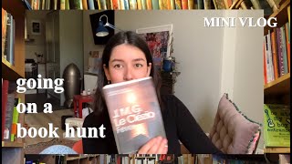 going on a book hunt