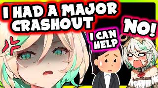 Cecilia had major crashout before leaving Japan