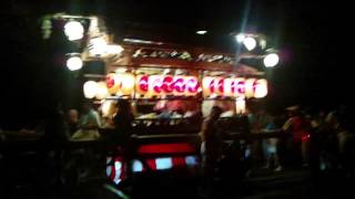 鋸南町佐久間地区祭礼③2015.8.15