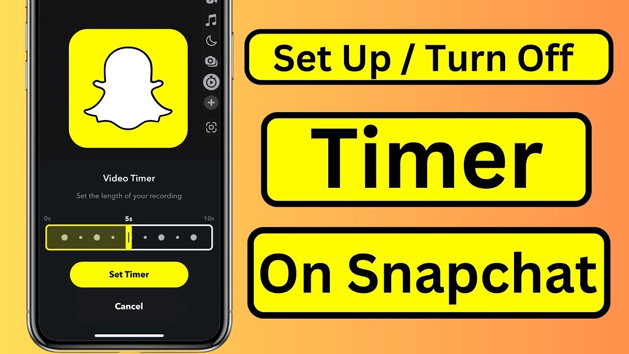 How To Set Timer On Snapchat | How To Turn Off Timer On Snapchat 2023 ...