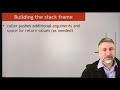 Frame Pointer and the Stack Frame