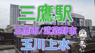 三鷹駅 　三鷹市/武蔵野市　玉川上水