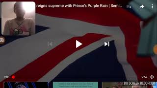 Reacting to Sarah Ikumu Bristish got talent UK Purple rain by Prince rip