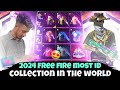 FREE FIRE BADSHA BHAI ID COLLECTION ?😱 WORLD'S BEST AND RAREST COLLECTION EVER😱 || GARENA FREE FIRE