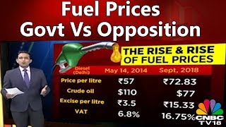 Political Exchange | Fuel Prices Govt Vs Opposition | CNBCTV18