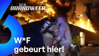 EXTREEM GROTE industriebrand kost BIJNA HET LEVEN van brandweermannen | Als de Brandweer #AFL3