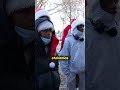 Christmas carolling in the hood 🥷