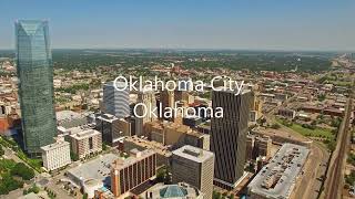 Oklahoma City, Setp 2022, USA 🇺🇸 I Oklahoma, 4k Drone Footage
