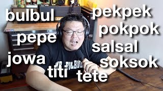 Filipinos ! Don't misunderstand these Korean words ! [Mr.BulBul Classic]