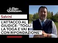 Salvini contro il tribunale di Bologna: 