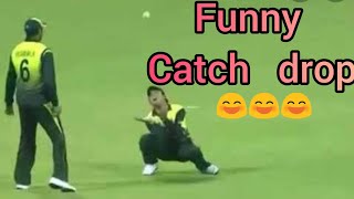 funny catch drop | funny moments in cricket😄😄😄
