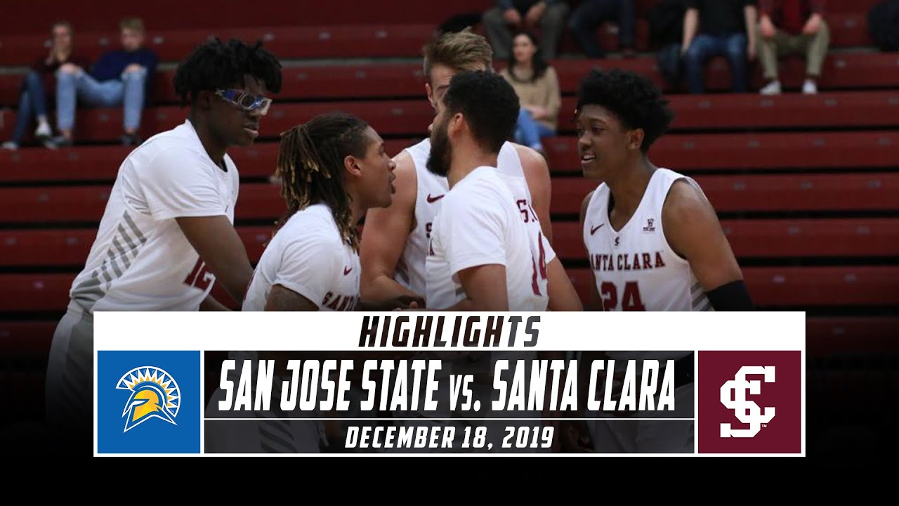 San Jose State Vs. Santa Clara Basketball Highlights (2019-20 ...