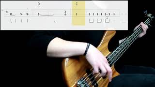 Iron Maiden - Wasted Years (Bass Cover) (Play Along Tabs In Video)