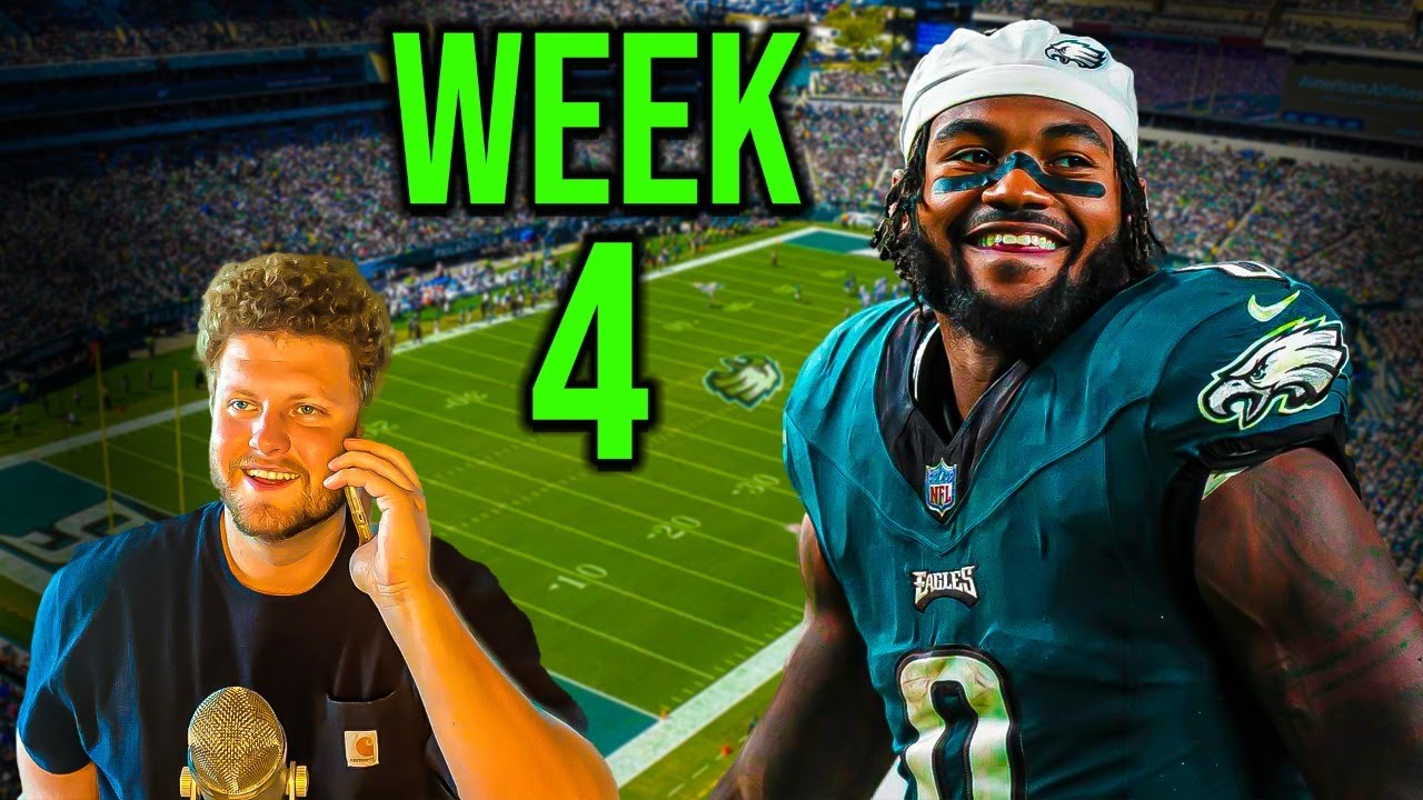 Answering ALL Last Minute Week 4 Fantasy Football Questions Live! - YouTube