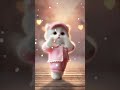 កូនឆ្មាcute cat catdace cute babyshorts