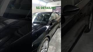 Skoda superb ceramic coating done and bumpers paint @ AM Nano coating PPF #skoda #delhi #cars #best