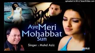 Aye Meri Mohabbat Sun Main Ye Mashwara Doonga - Mohd Aziz Song | Wings Music