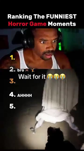 Ranking The Top 5 Funniest Horror Game Moments Youtube