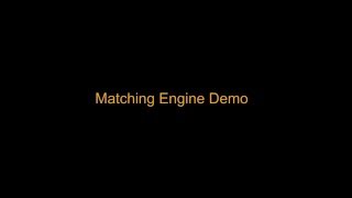 TGMatrix - Matching Engine Demo