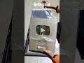 UNBOXING GOLD PLAY BUTTON #shorts #short #unboxing #goldplaybutton #review #silverplaybutton #/