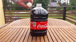 Huge mentos in coke | How to make big mentos?