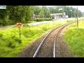 Sweden. HULTSFRED - LINKÖPING (2003) View from the Train Driver's Cab