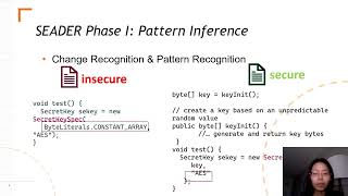 Example-Based Vulnerability Detection and Repair in Java Code