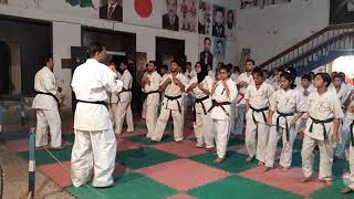 High kick Shinkyokushin Training by Shihan M Arshad Jan WKO Pakistan