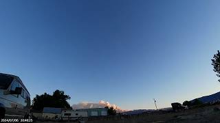 Silver King Fire Timelapse 20240706