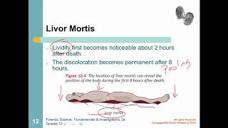 Bodies Notes Ch 12 Manner Mechanism and Cause of death