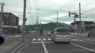 西宮の沢新発寒通[ #札幌市 1080p 車載動画 2019ドライブ ]：前田中央通交点～国道5号交点