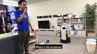 autonomous tidying-up robot system : where is kendama [with caption]