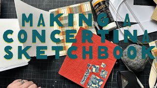 Making a Concertina (Accordion) Sketchbook